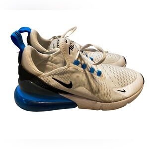 Nike Air Max 270 GS ‘White Photo Blue’ 943345-112 Size 6.5Y (Women’s 8.5)